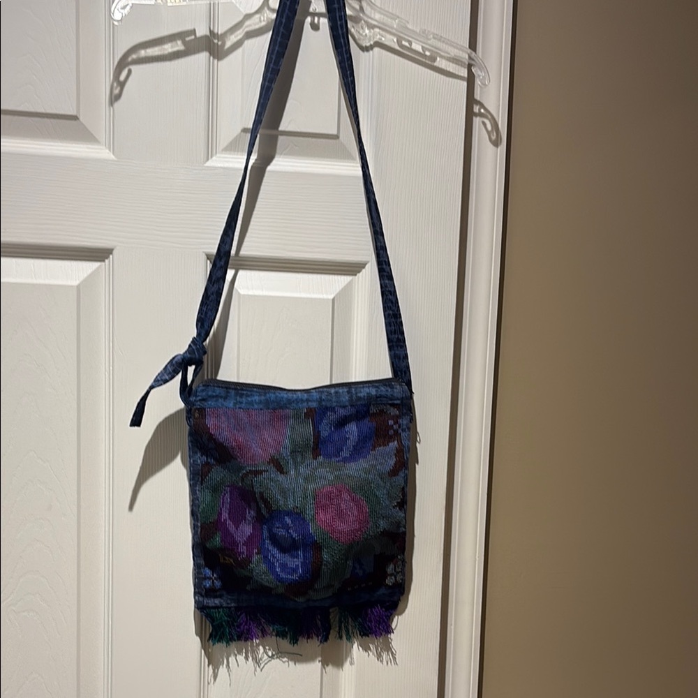 Floral Patterned Shoulder Bag